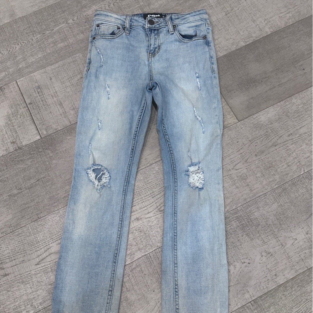 RSQ super skinny size 10 distressed jeans
